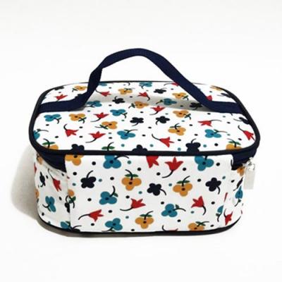 full printed cool cube lunch cooler bag