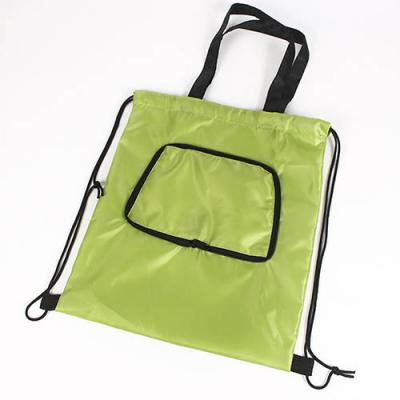 promotional foldable drawstring bag